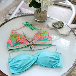2 Bikini Tops 👙 Victoria's Secret & Mossiano Sz.L
